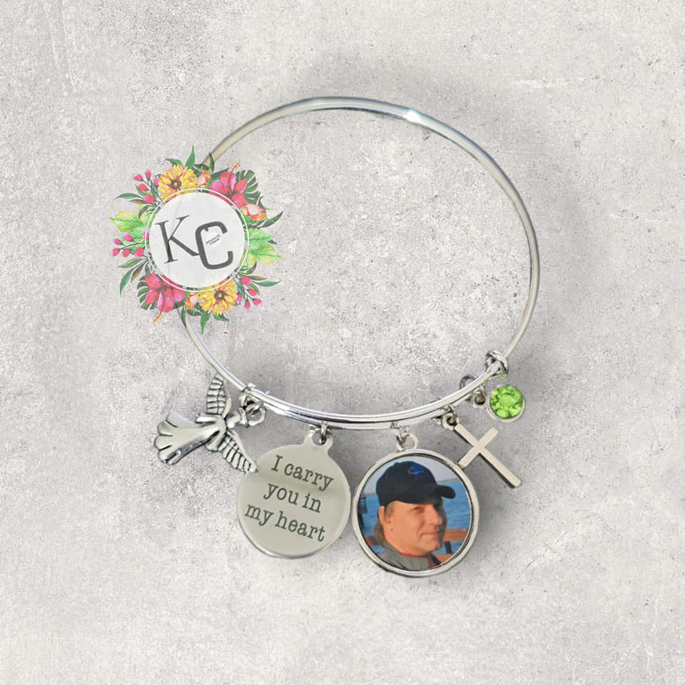 Photo Memorial Bangle