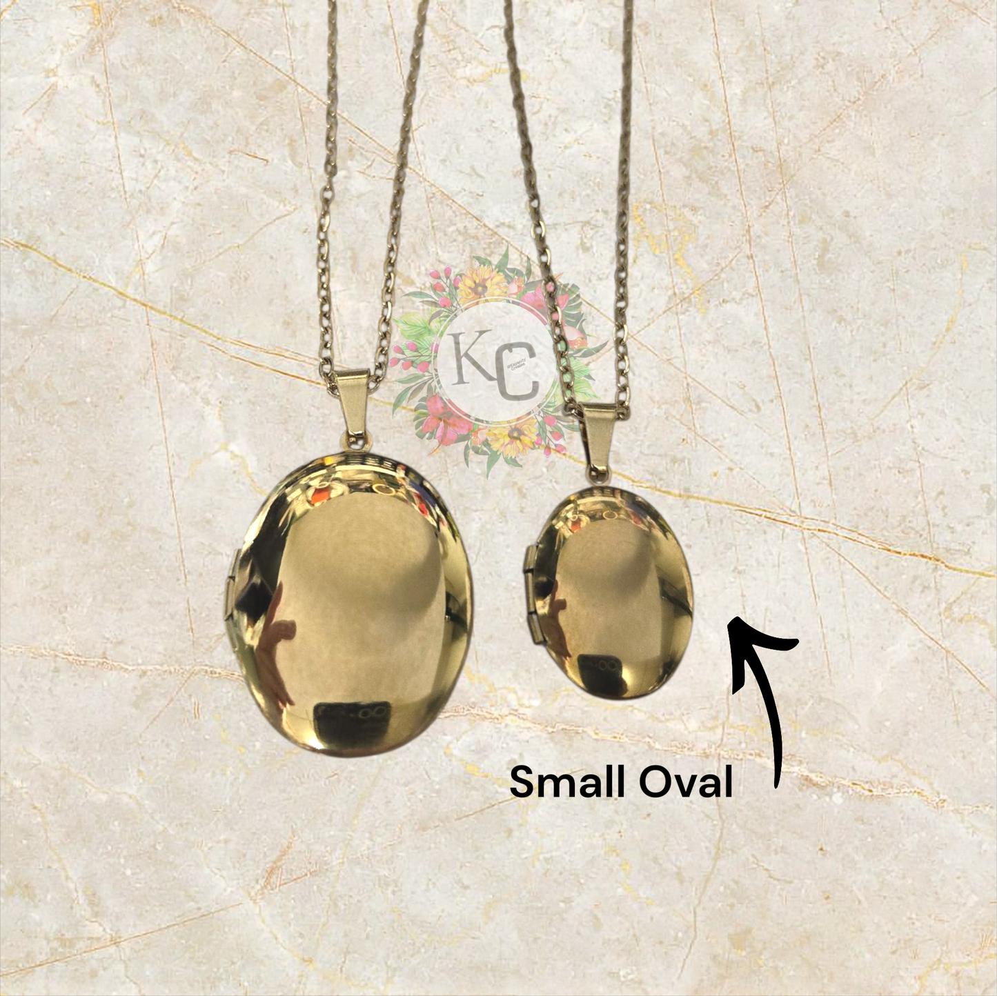 Pre Order - Stainless Steel Plain Style Lockets (ships in 1-2 weeks)