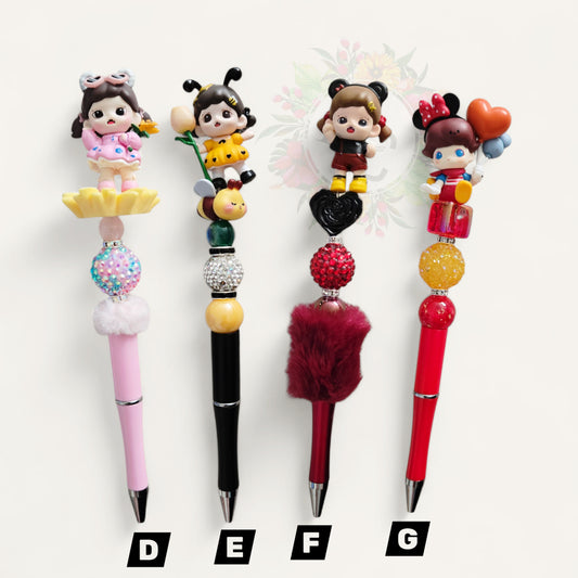 Beaded Pens D-G