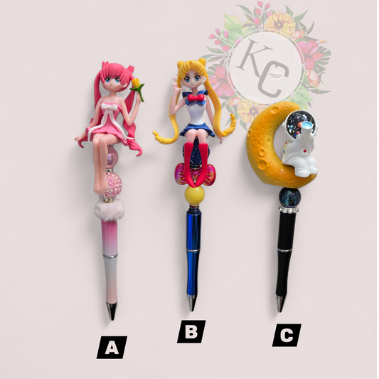 Beaded Pens A-C