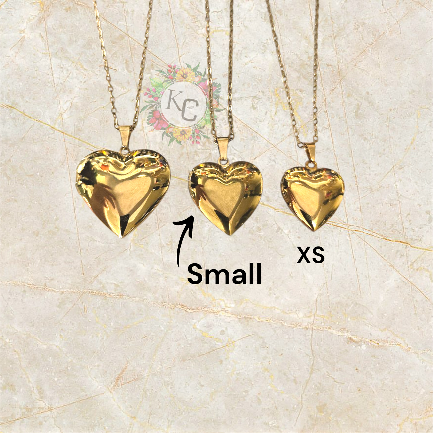Pre Order - Stainless Steel Plain Style Lockets (ships in 1-2 weeks)