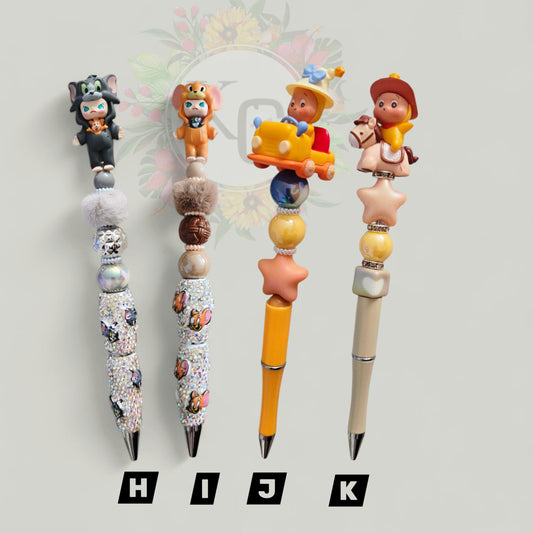 Beaded Pens H-K