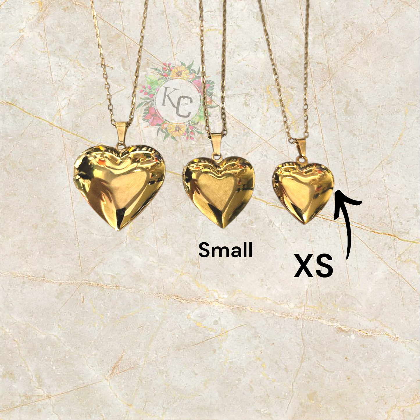 Pre Order - Stainless Steel Plain Style Lockets (ships in 1-2 weeks)