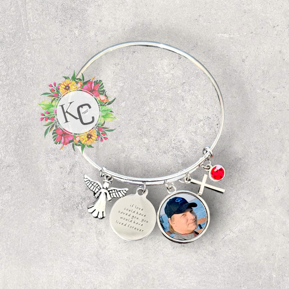 Photo Memorial Bangle