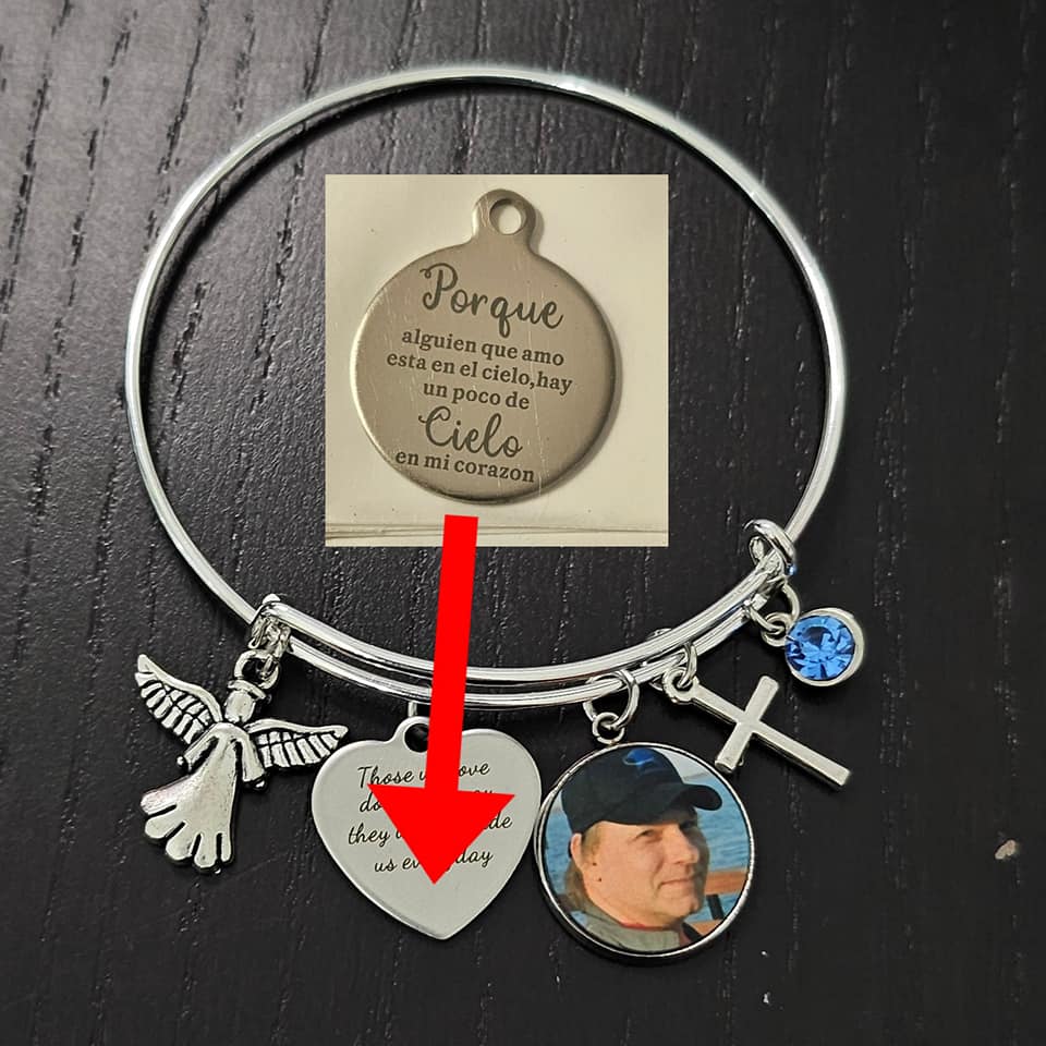 Photo Memorial Bangle