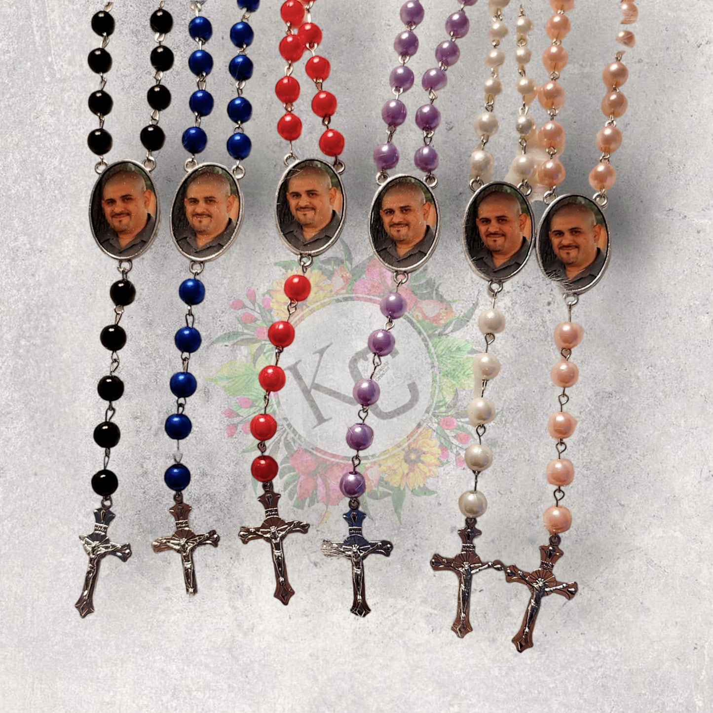Custom Photo Rosary