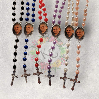 Custom Photo Rosary