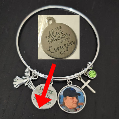 Photo Memorial Bangle