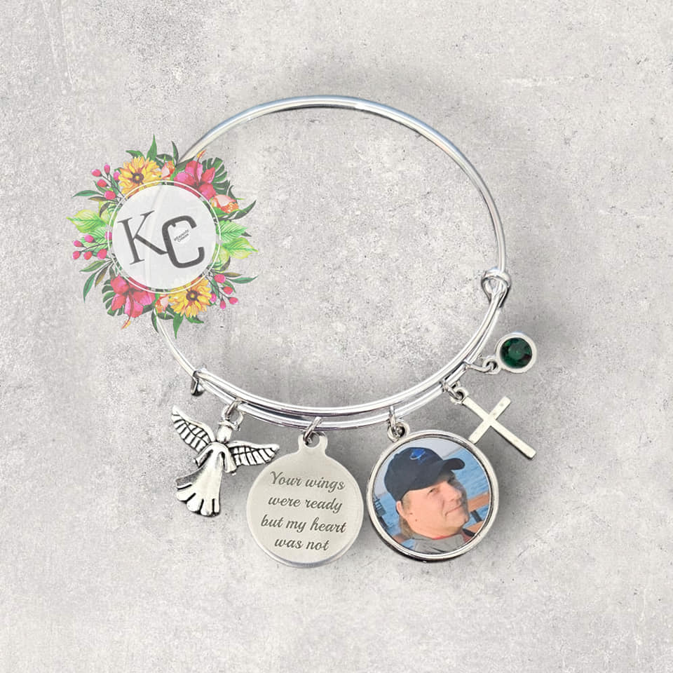 Photo Memorial Bangle