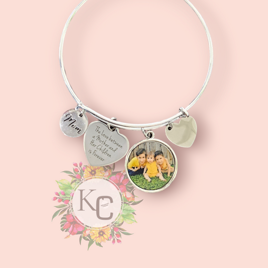 Mom Photo Bangle