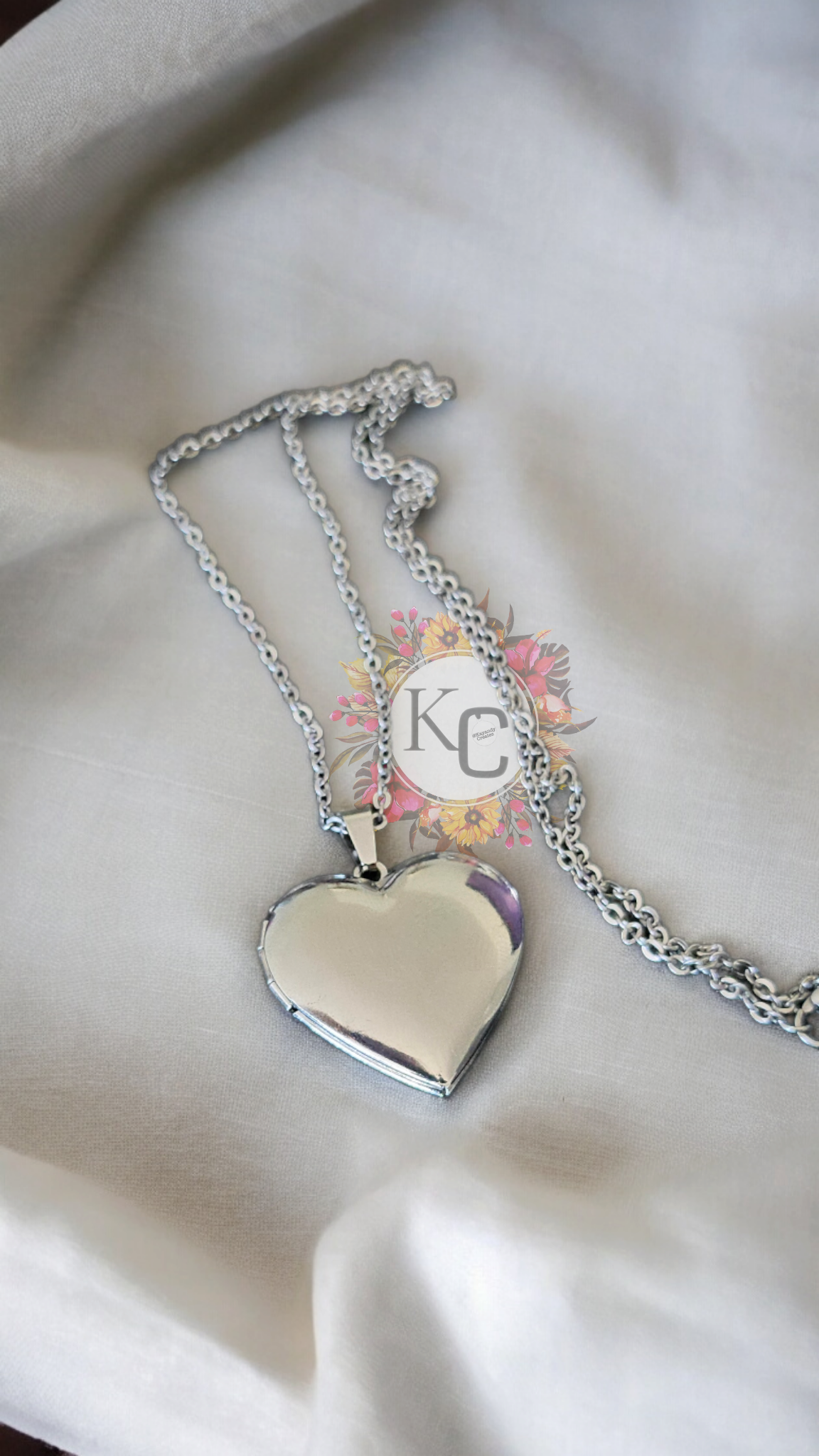 Zinc Alloy Heart Locket