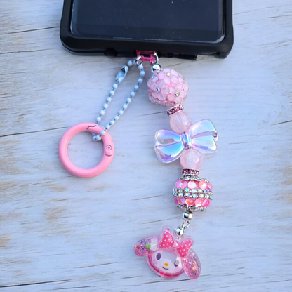 Dust Plug Phone Charm/Keychain