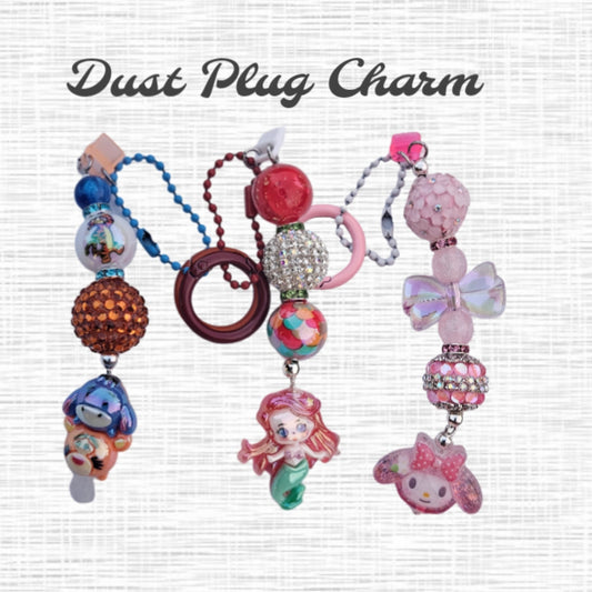 Dust Plug Phone Charm/Keychain