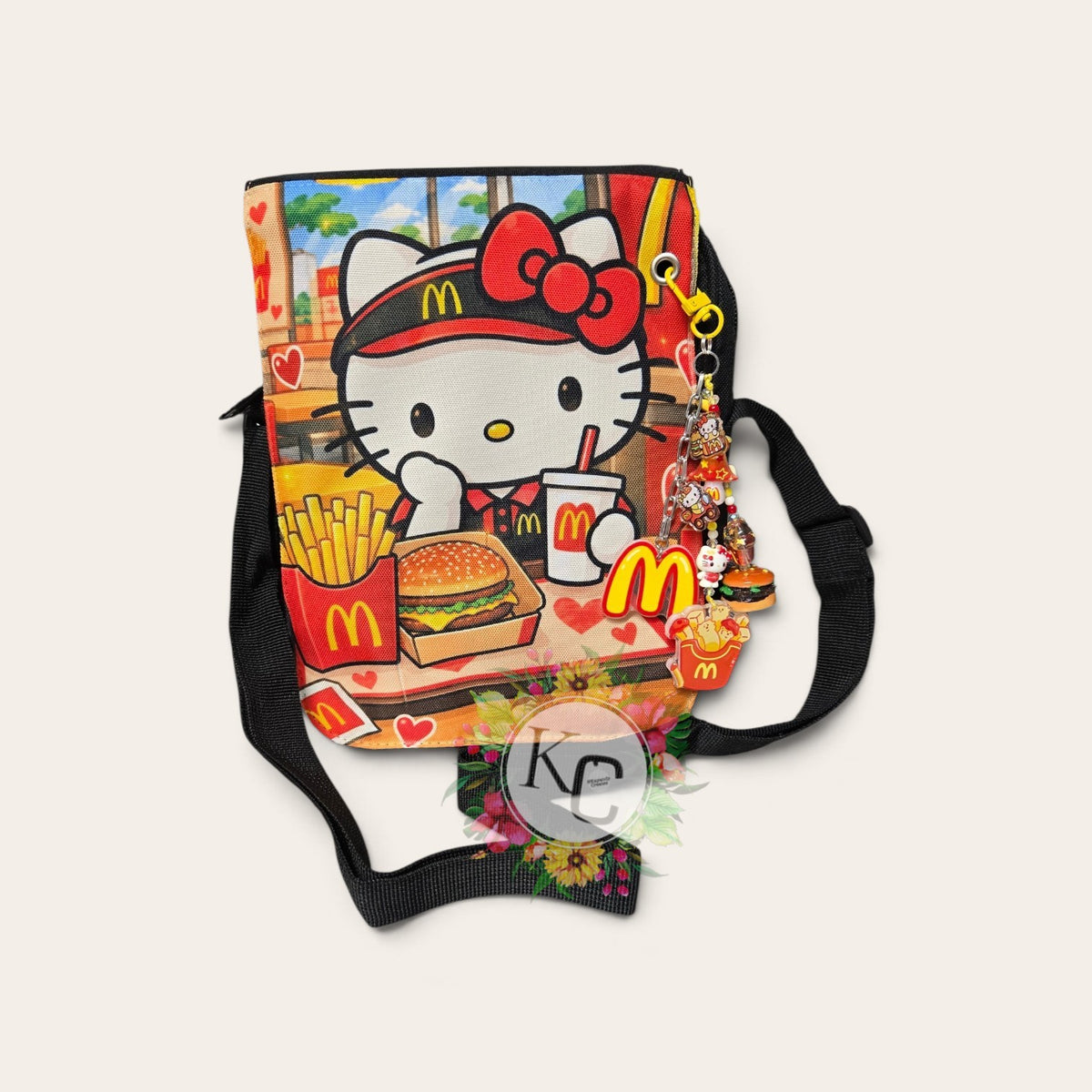 Hk Mcd Crossbody bag w/ Charms