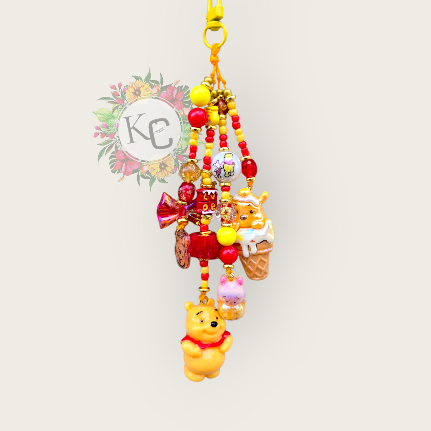 Cuddly Bear Bag Charm