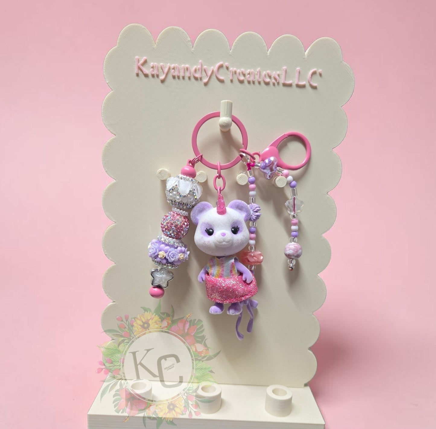 Panda-corn Bag Charm