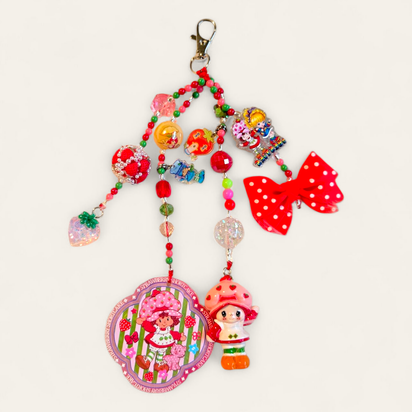 Strawberry Girl 1 - Keychain/Bag Charm