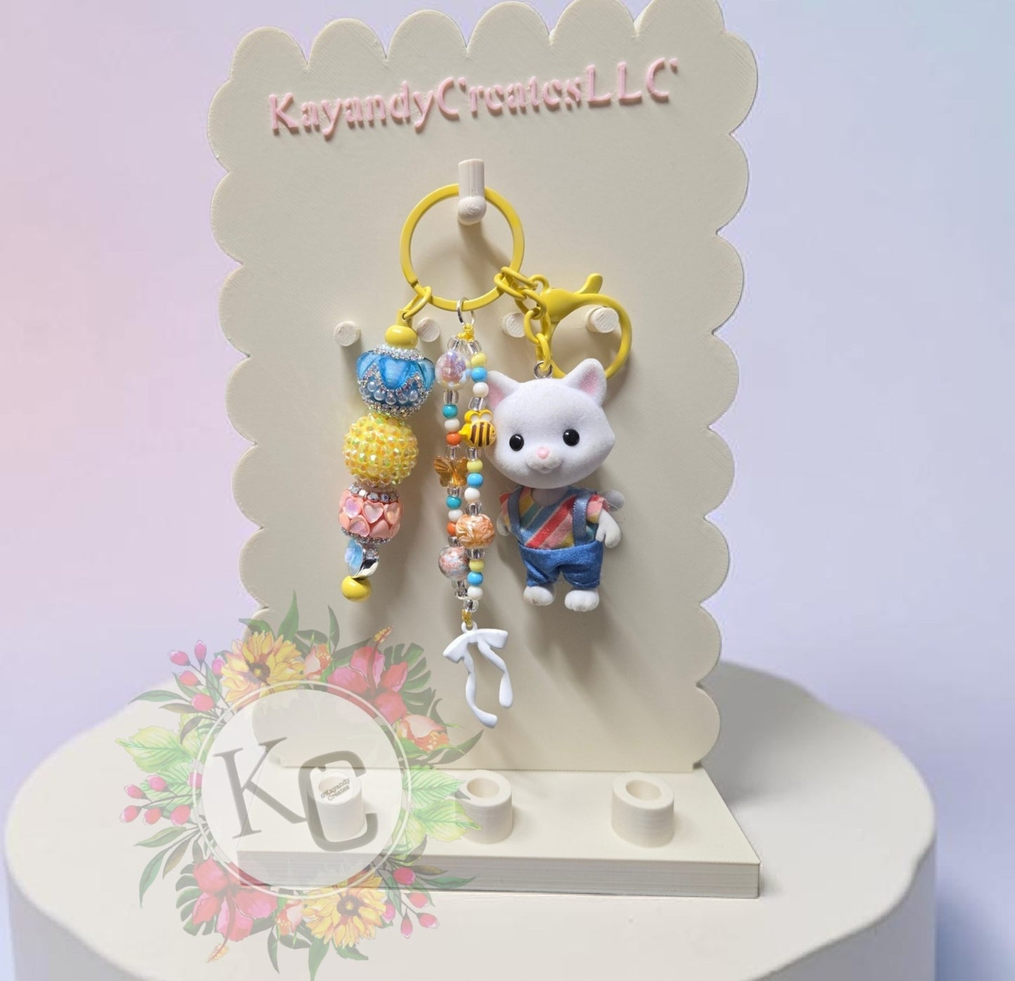 Cute Cat Bag Charm
