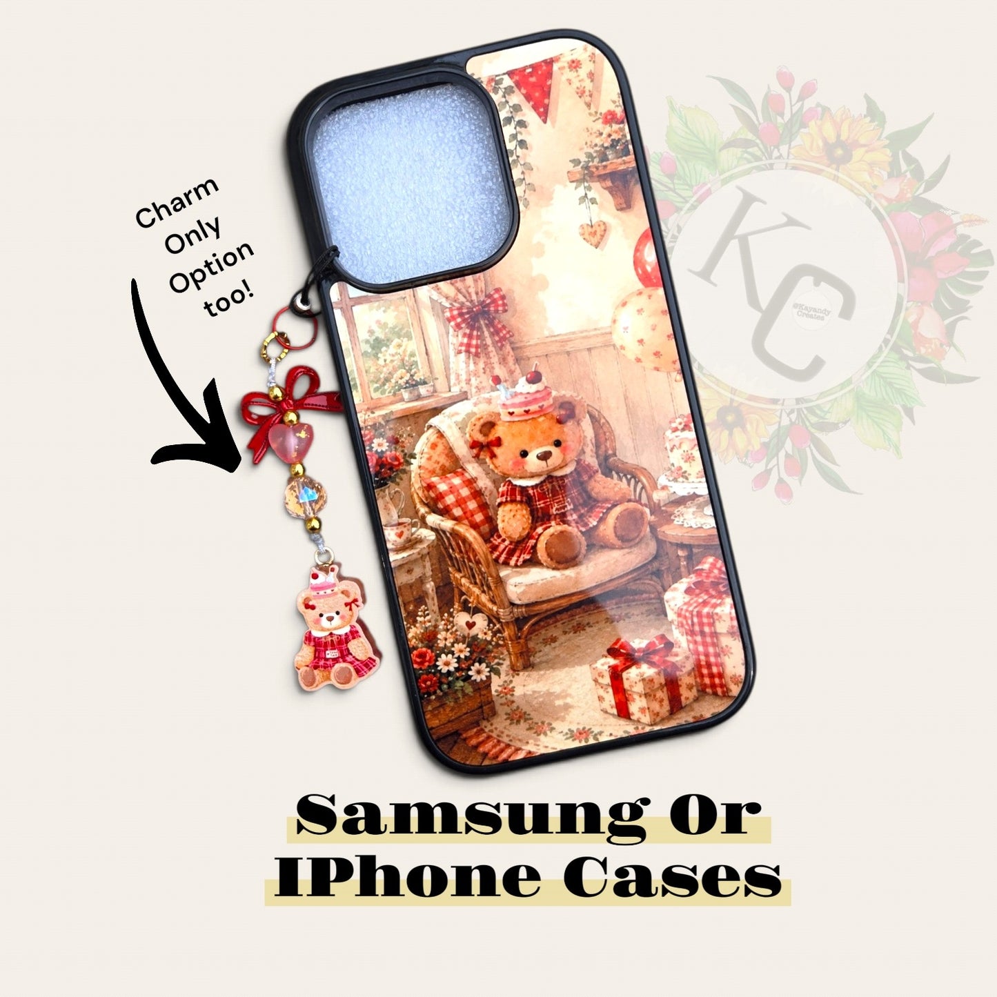 Birthday Bear Phone Case