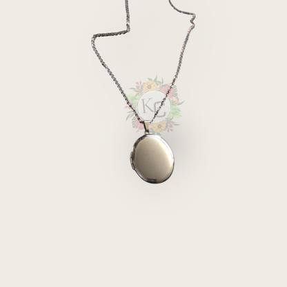 Pre Order - Stainless Steel Plain Style Lockets (ships in 1-2 weeks)