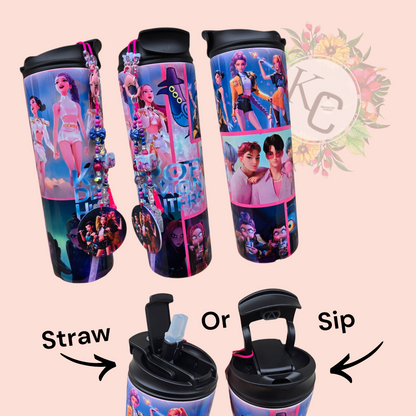 Girl Band Tumbler and Charm set