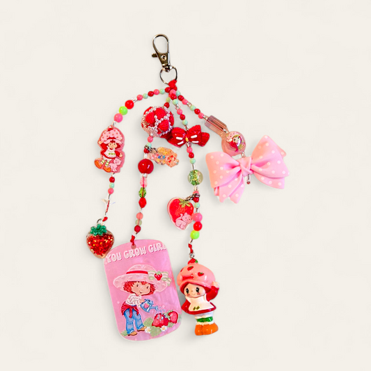 Strawberry Girl 2 - Keychain/Bag charm