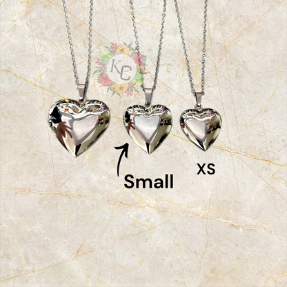 Pre Order - Stainless Steel Plain Style Lockets (ships in 1-2 weeks)