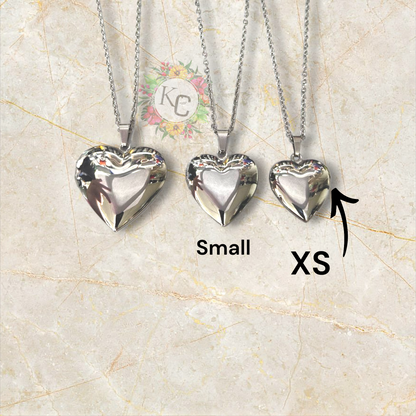 Pre Order - Stainless Steel Plain Style Lockets (ships in 1-2 weeks)