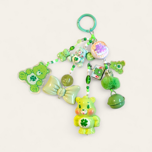 Green Bear | Lucky - Bag charm/ Keychain